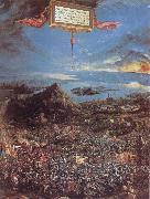 Albrecht Altdorfer The Battle at the Issus oil painting reproduction